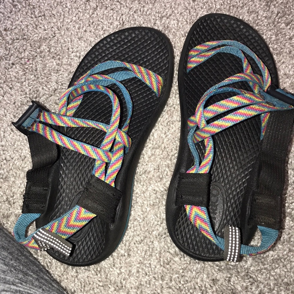 Rainbow chacos